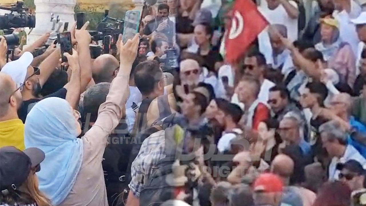 🔴ندوة صحفية  لأسطول الصمود العالمي بتونس